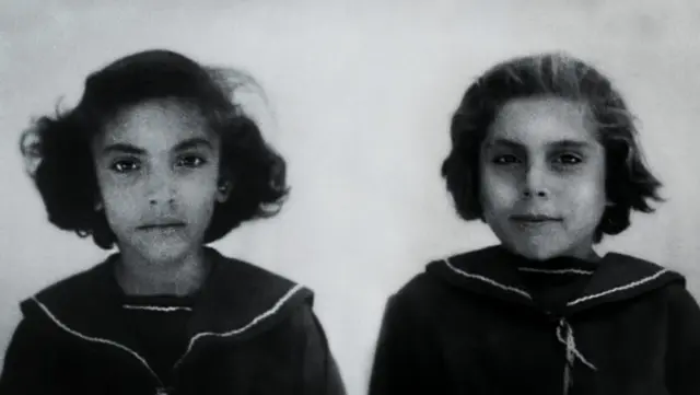 Mugshots of orphaned Palestinian girls by Zionist terrorists