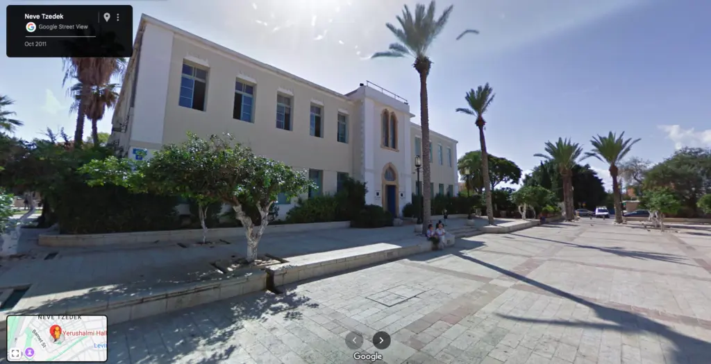 The Yehieli School for Girls (Neve Tzedek, Tel Aviv) was used by Zionist militants for light weapons training, first aid, and signals. The school was also used as a weapons stockpile.